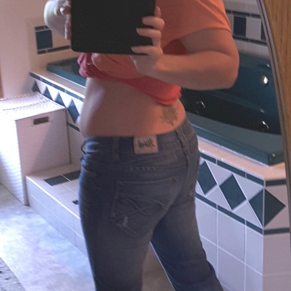 Jeans Bootcut Low Rise FINAL ⏬ SZ:30 - Picture 5 of 7